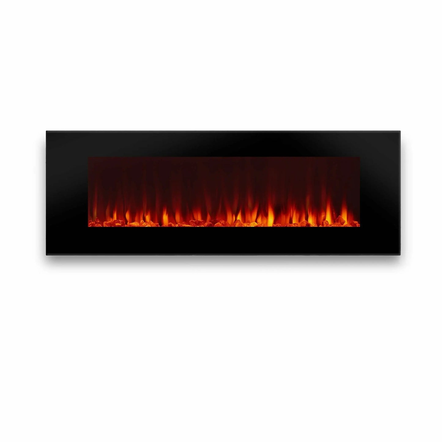 DiNatale Wall-mounted Electric Fireplace Multipl Colors & Sizes Real Flame
