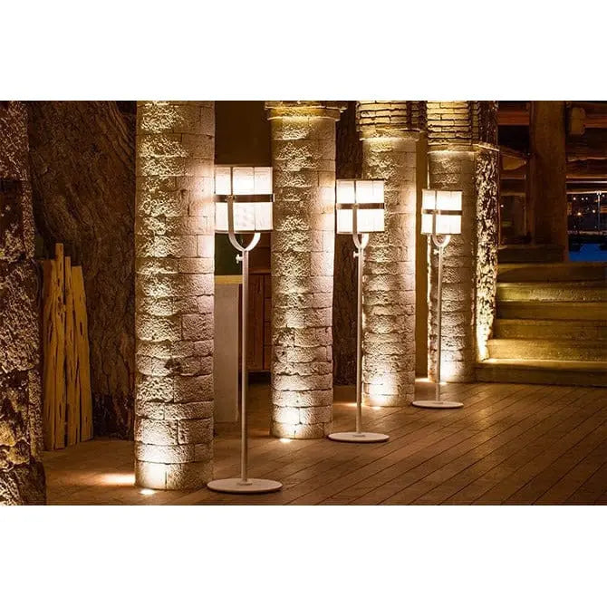 La Lampe Paris Indoor/Outdoor Solar Floor Lamp - Mutliple Colors Seaside Casual